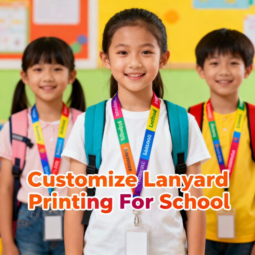 Customise Lanyard Printing For School by Shree Paper Mart – Nips brand durable and stylish lanyards with logos and colors.