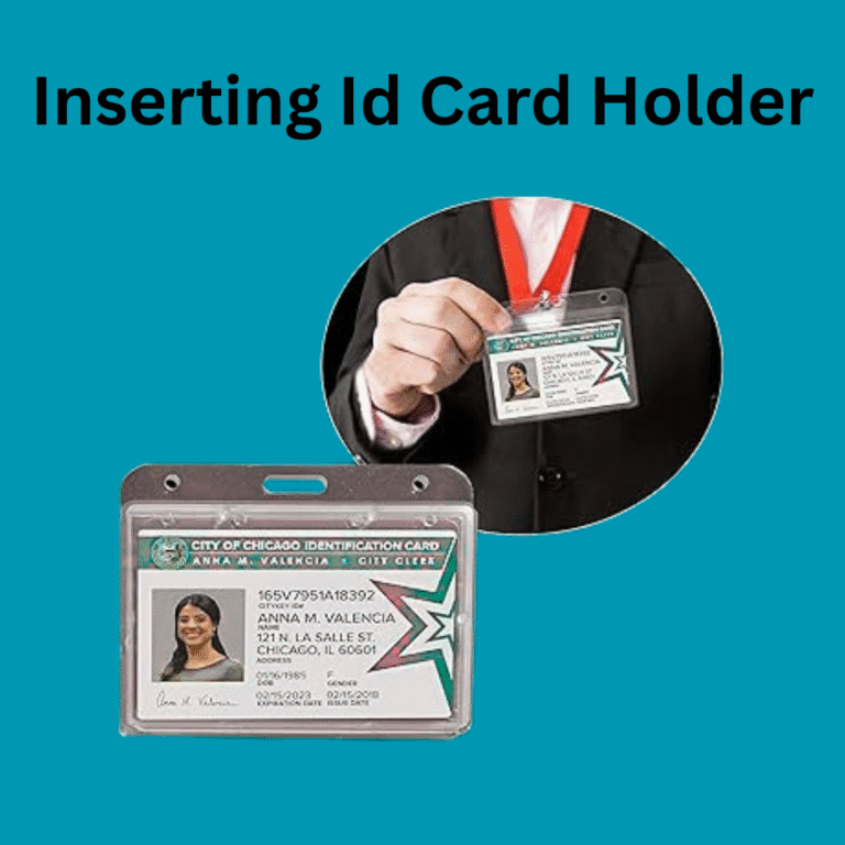 "ID Card Holder – Inserting 54mm x 86mm by Nips ID Card Holders – Premium transparent identity holder."