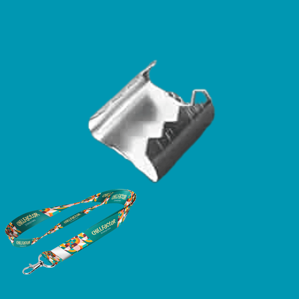 16mm Metal Clamp for Lanyard Fitting by Nips Id Card Holders