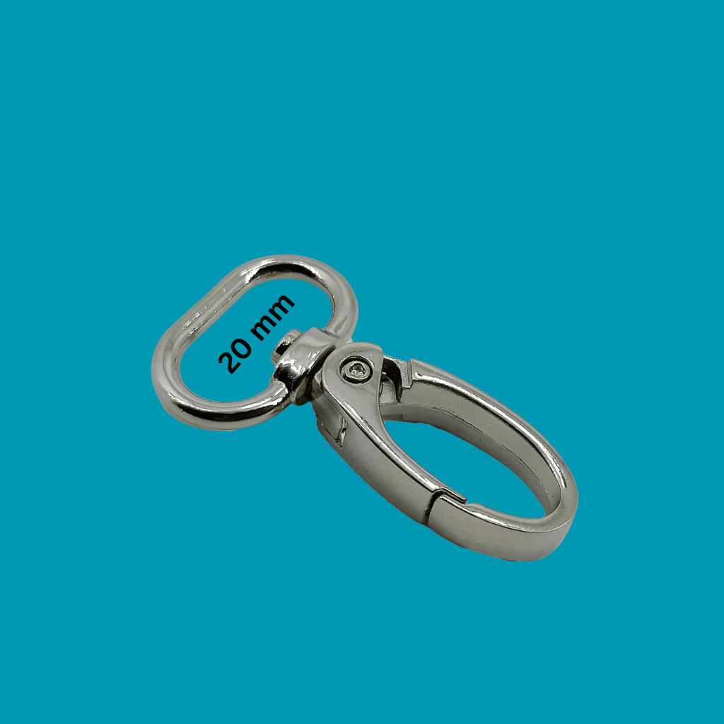 20mm Oval Metal Hook for Lanyard by Nips Id Card Holders